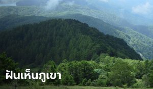 ฝันเห็นภูเขา