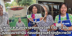 ถูกรางวัลที่ 1 รับ 12 ล้าน