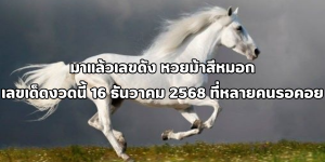 หวยม้าสีหมอก